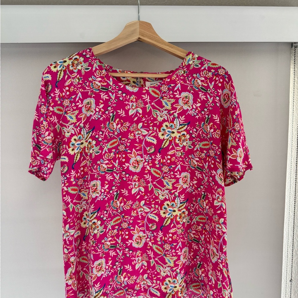 Floral Pink Women's Top